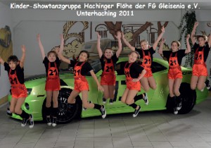 Showtanzgruppe Hachinger Flöhe der Saison 2011