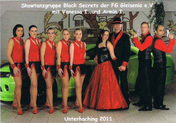 Showtanzgruppe Black Secrets der Saison 2011