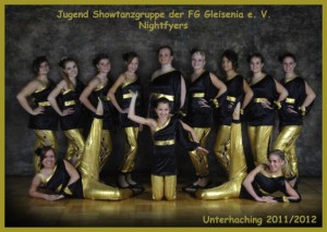 Showtanzgruppe Nightflyers der Saison 2012