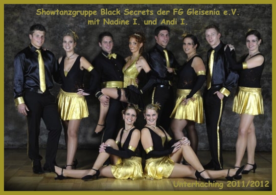 Showtanzgruppe Black Secrets der Saison 2012