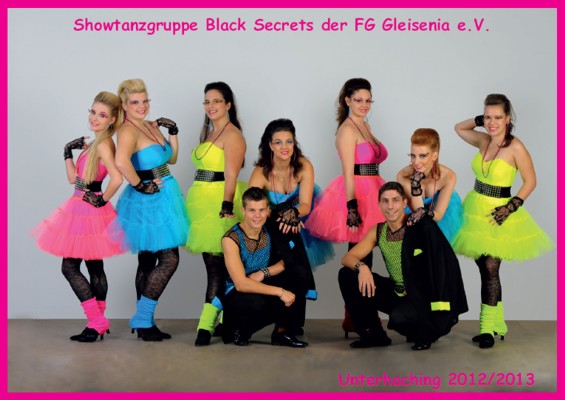Showtanzgruppe Black Secrets der Saison 2013