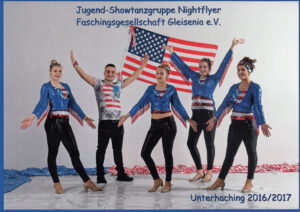 Showtanzgruppe Nightflyers der Saison 2017